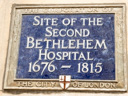 Bethlehem Hospital (Second) Site (Bedlam) (id=1641)